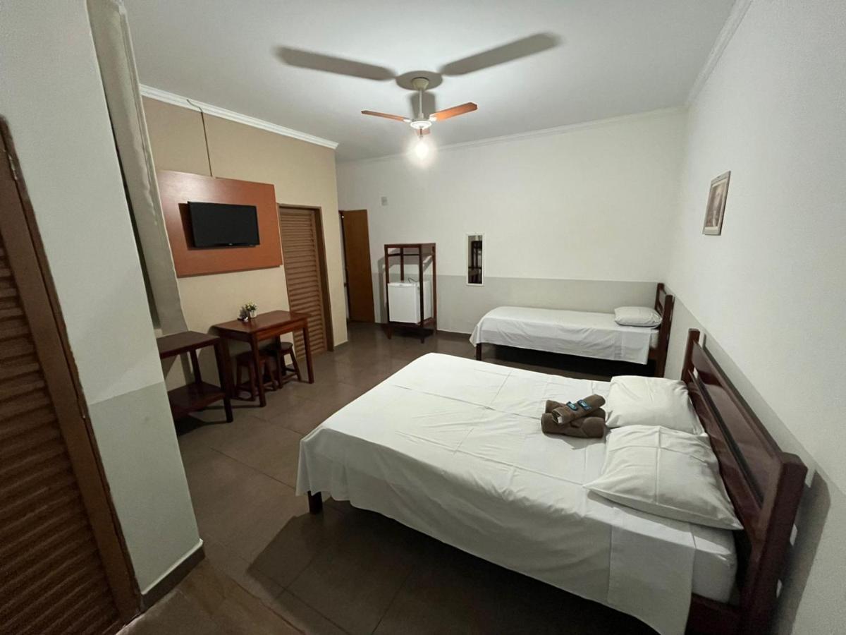 Hotel Portela II - Av Principal E A 500M Do Thermas Dos Laranjais Olímpia Exteriör bild